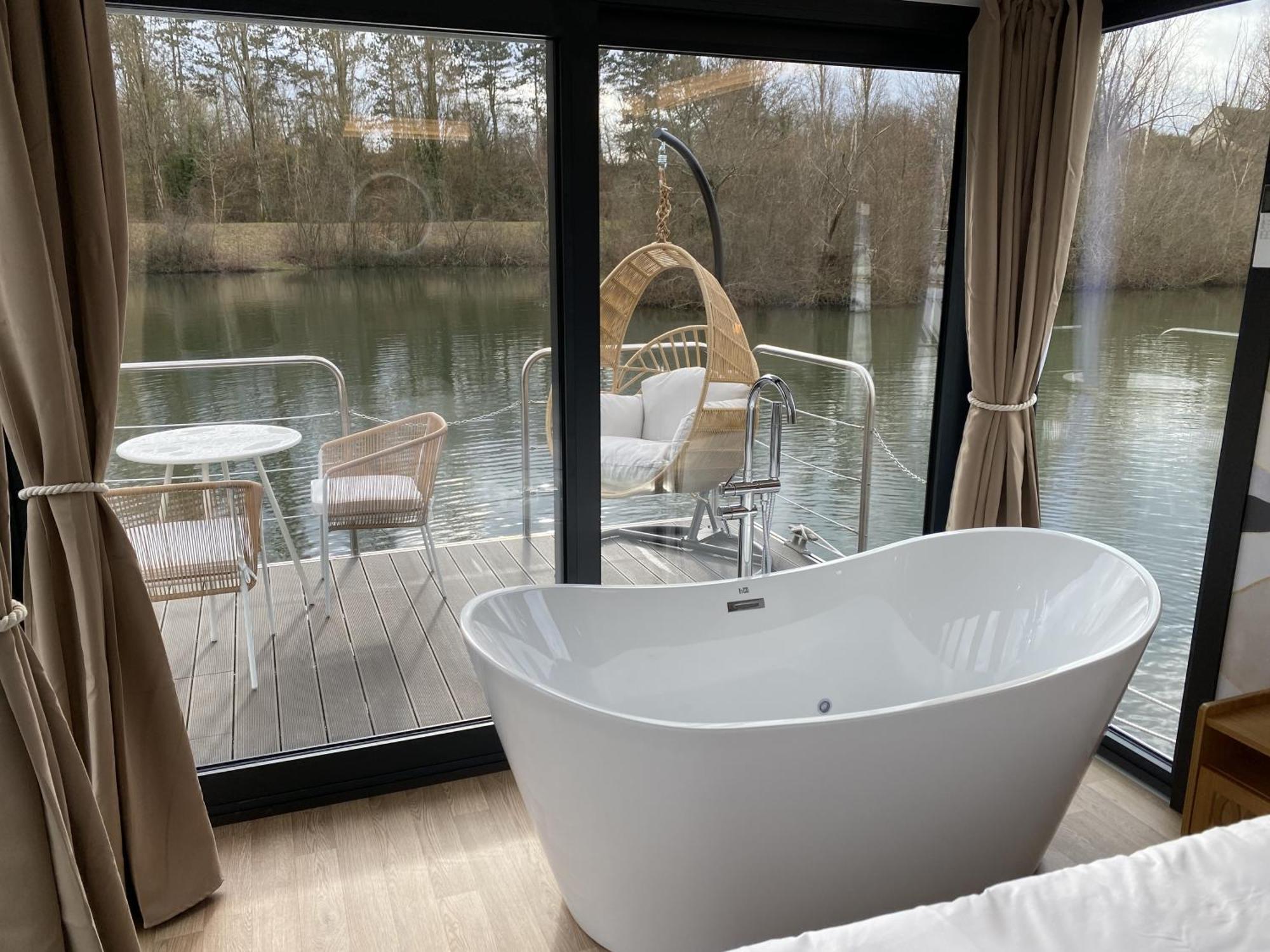 L'Escale Royale Saint-Martin-La-Garenne Port Ilon - Seine - Giverny Екстер'єр фото