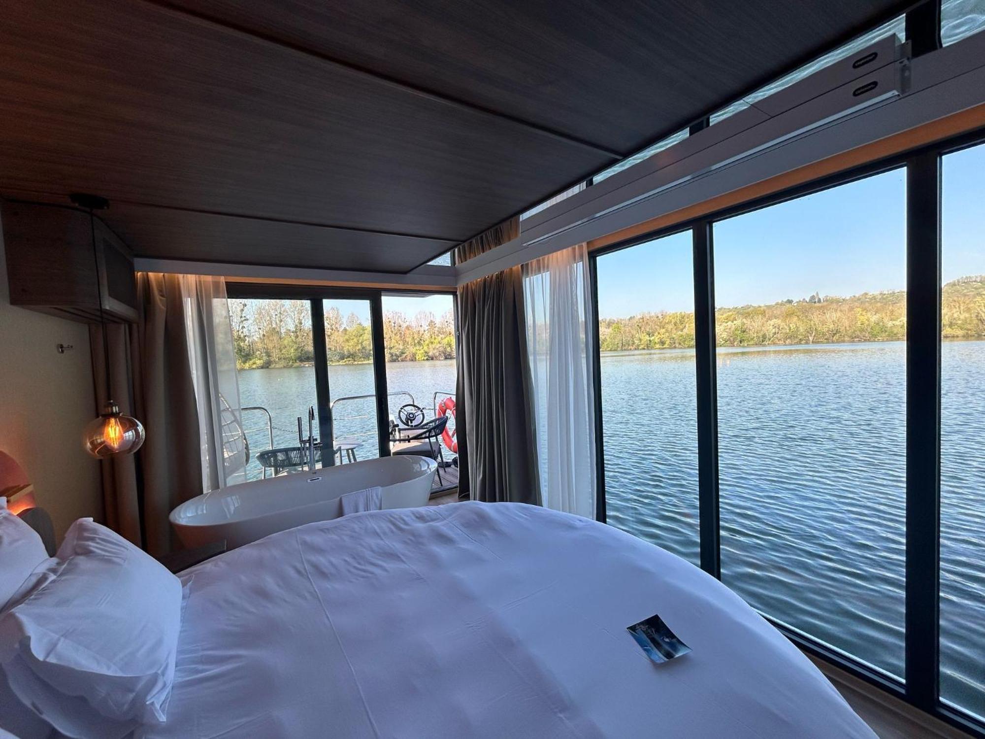 L'Escale Royale Saint-Martin-La-Garenne Port Ilon - Seine - Giverny Екстер'єр фото